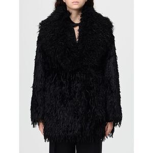 Jakke Fur Coat Woman Black